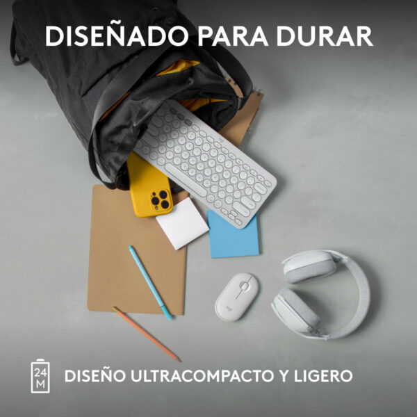 Ratón Logitech 910-007013 Blanco 4000 dpi - Imagen 7