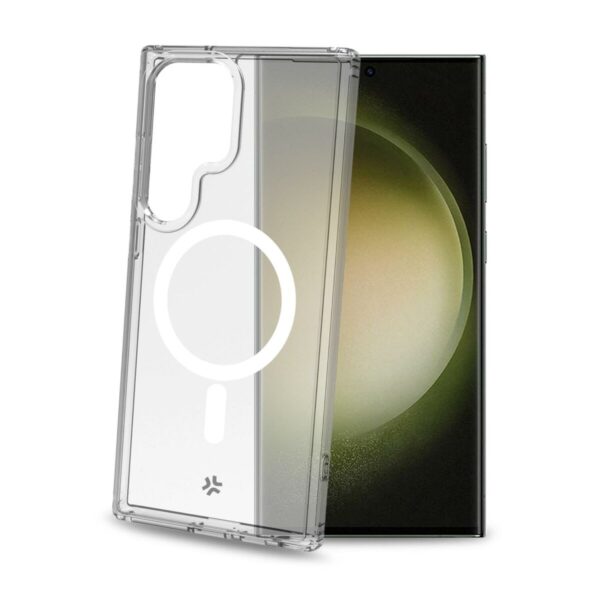Funda para Móvil Celly GELSKINMAG1033 Samsung Galaxy S23 Ultra Blanco - Imagen 2