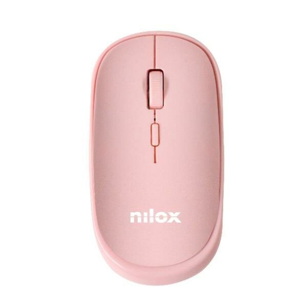 Ratón Nilox NXMOWICLRPK01 Rosa