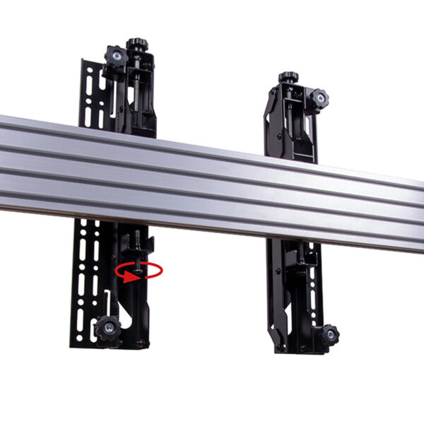 Soporte TV B-Tech BT8390-VESA400MAF/B 70" 70 Kg - Imagen 3