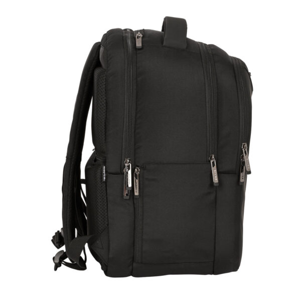 Mochila para Portátil y Tablet con Salida USB Safta Business Negro (31 x 45 x 23 cm) - Imagen 4
