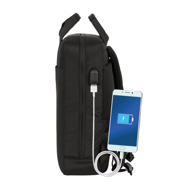 Mochila para Portátil Safta Business 13,3'' Negro (29 x 39 x 11 cm) - Imagen 3