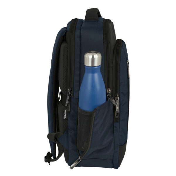 Mochila para Portátil y Tablet con Salida USB Safta Business Azul oscuro (29 x 44 x 15 cm) - Imagen 2