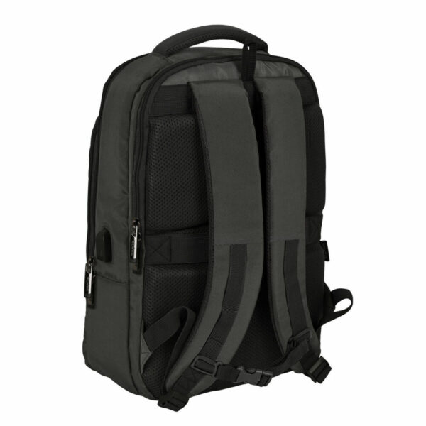 Mochila para Portátil y Tablet con Salida USB Safta Business Gris (29 x 44 x 15 cm) - Imagen 2