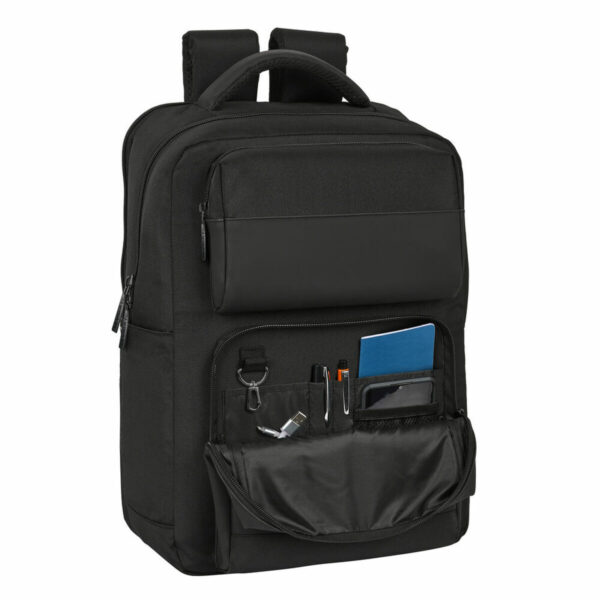 Mochila para Portátil Sevilla Fútbol Club Premium 15,6'' Negro (31 x 44 x 13 cm) - Imagen 2