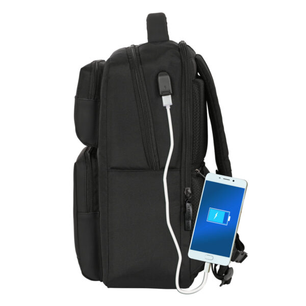 Mochila para Portátil Sevilla Fútbol Club Premium 15,6'' Negro (31 x 44 x 13 cm) - Imagen 7