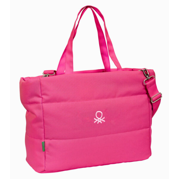 Maletín para Portátil Benetton Raspberry Fucsia (54 x 31 x 17 cm) - Imagen 2