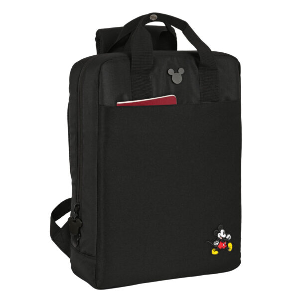 Mochila para Portátil Mickey Mouse Clubhouse Negro 29 x 39 x 11 cm - Imagen 3