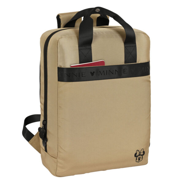 Mochila para Portátil Minnie Mouse Beige 13,3'' - Imagen 7