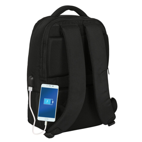 Mochila para Portátil y Tablet con Salida USB Capitán América Negro - Imagen 6