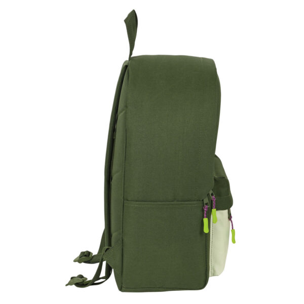 Mochila para Portátil Munich Bright Khaki Verde 31 x 40 x 16 cm - Imagen 4