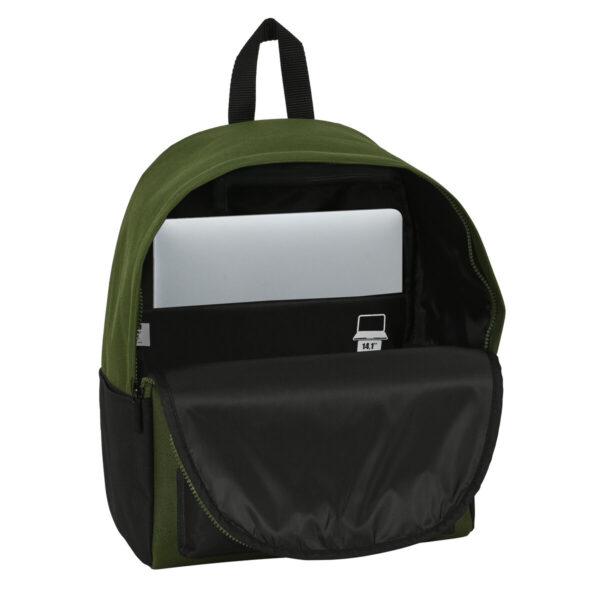 Mochila para Portátil Safta Dark Forest Negro Verde 31 x 40 x 16 cm - Imagen 4