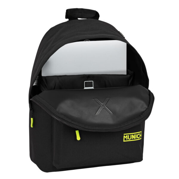 Mochila para Portátil Munich  munich basicos  31 x 41 x 16 cm Negro - Imagen 3