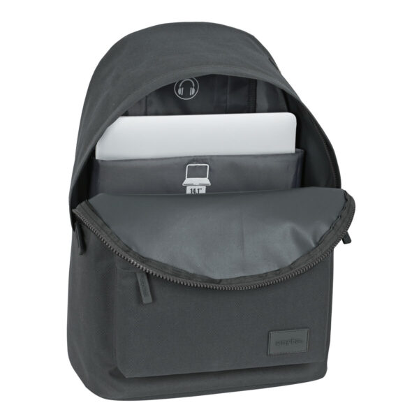 Mochila para Portátil Safta   14,1'' 31 x 41 x 16 cm Gris - Imagen 4