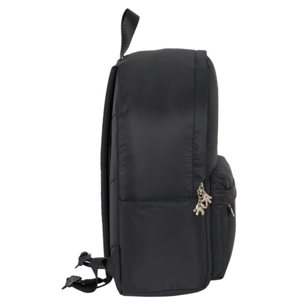 Mochila para Portátil Mickey Mouse Clubhouse Teen Mood Negro 31 x 40 x 16 cm - Imagen 3
