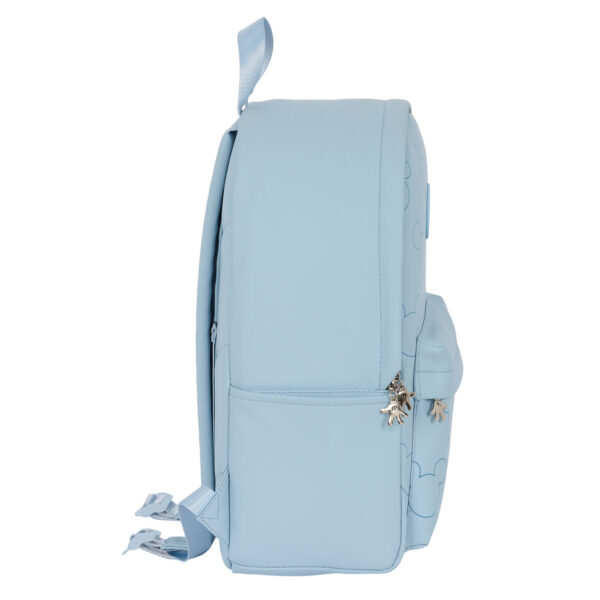 Mochila para Portátil Mickey Mouse Clubhouse Teen Snow Azul 31 x 40 x 16 cm - Imagen 4