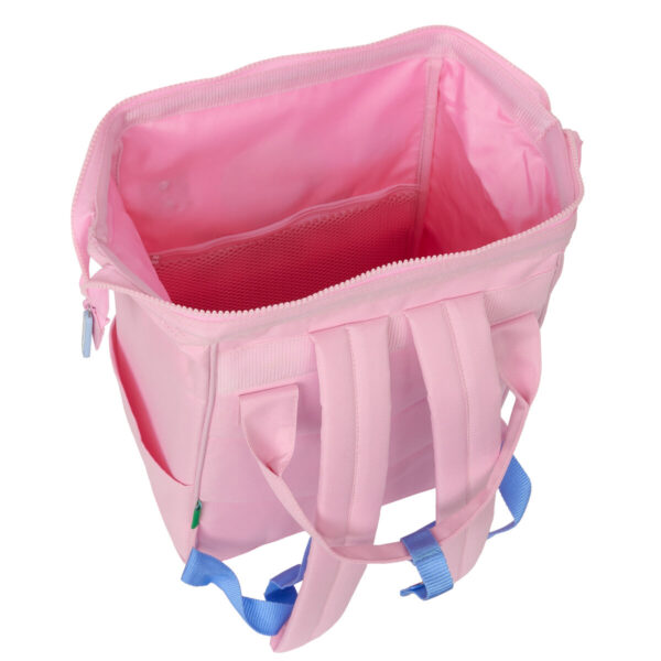 Mochila para Portátil Benetton benetton Rosa 27 x 40 x 19 cm - Imagen 4