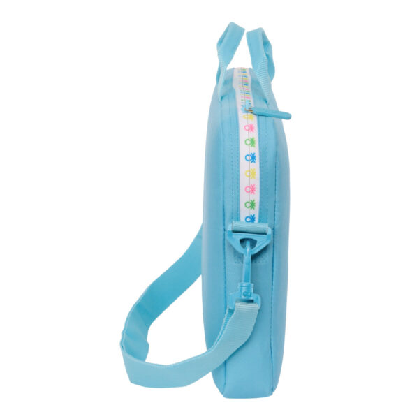 Maletín para Portátil Benetton Spring Celeste 40 x 27 x 4 cm - Imagen 2