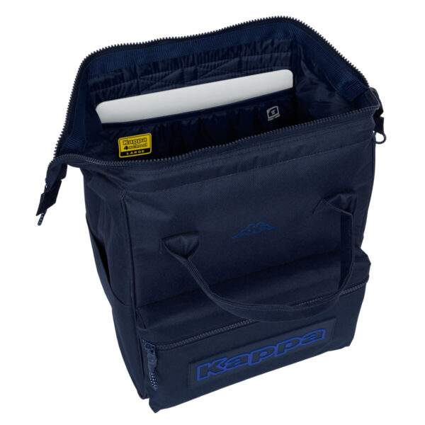 Mochila para Portátil Kappa Blue Night Azul marino 27 x 40 x 19 cm - Imagen 3