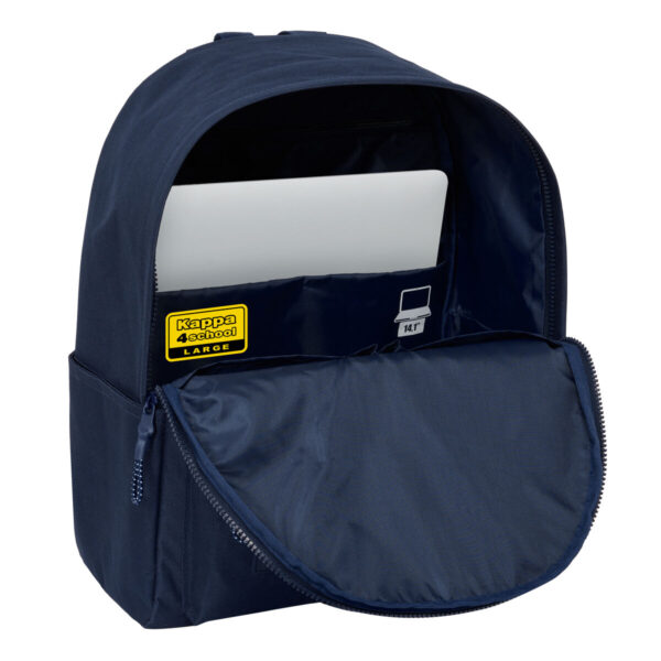 Mochila para Portátil Kappa Blue Night Azul marino 31 x 40 x 16 cm - Imagen 3
