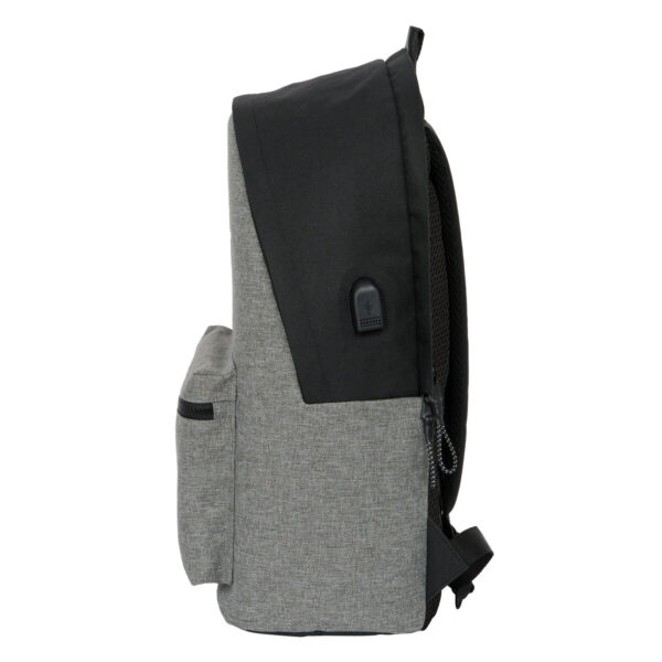 Mochila para Portátil Eckō Unltd. Rhino Negro Gris 31 x 44 x 18 cm - Imagen 2