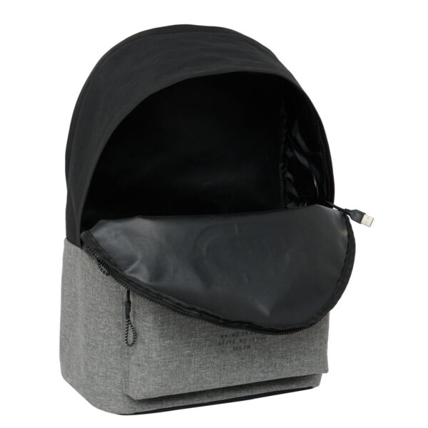 Mochila para Portátil Eckō Unltd. Rhino Negro Gris 31 x 44 x 18 cm - Imagen 4