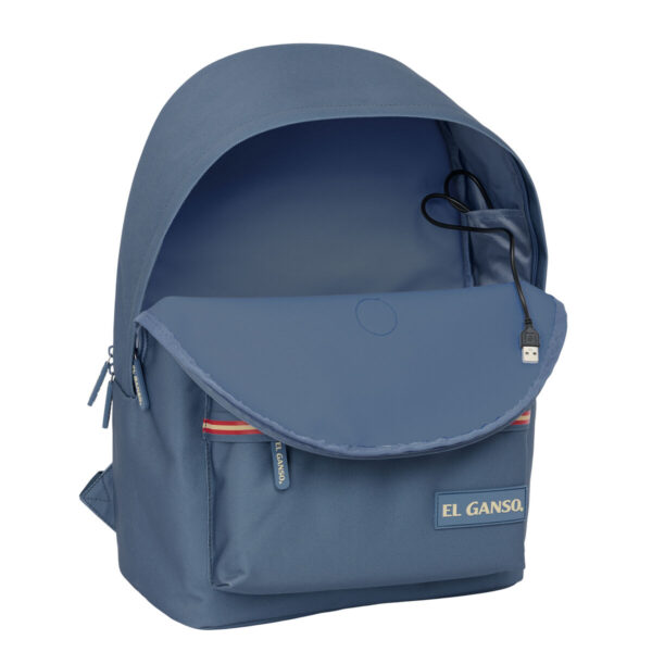 Mochila para Portátil El Ganso Basics Azul 31 x 44 x 18 cm - Imagen 2
