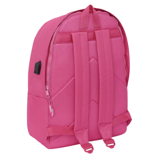 Mochila para Portátil Munich Basic Fucsia 31 x 44 x 18 cm - Imagen 3