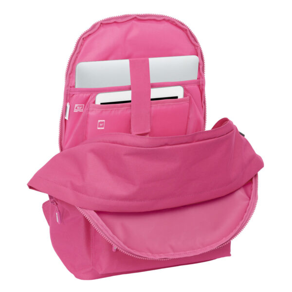 Mochila para Portátil Munich Basic Fucsia 31 x 44 x 18 cm - Imagen 4