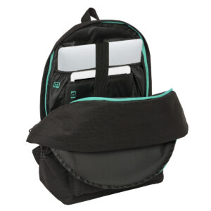Mochila para Portátil Kings League KINGS LEAGUE "EL BARRIO" Negro 31 x 44 x 18 cm