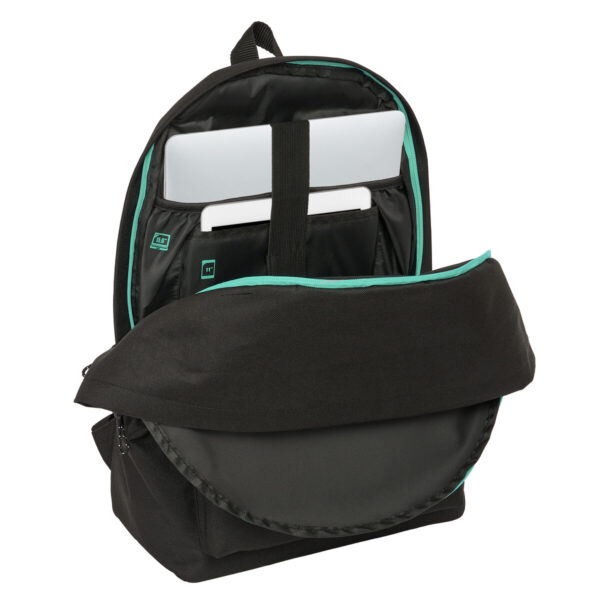 Mochila para Portátil Kings League KINGS LEAGUE "EL BARRIO" Negro 31 x 44 x 18 cm