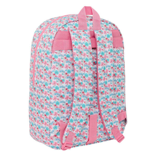 Mochila para Portátil Moos Flores Multicolor 32 x 43 x 14 cm - Imagen 4