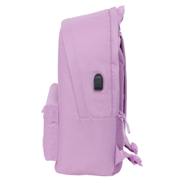 Mochila para Portátil Munich Basic Lila 31 x 44 x 18 cm - Imagen 5