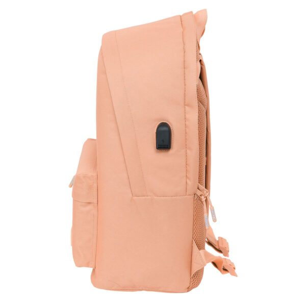 Mochila para Portátil Munich Basic Melocotón 31 x 44 x 18 cm - Imagen 3