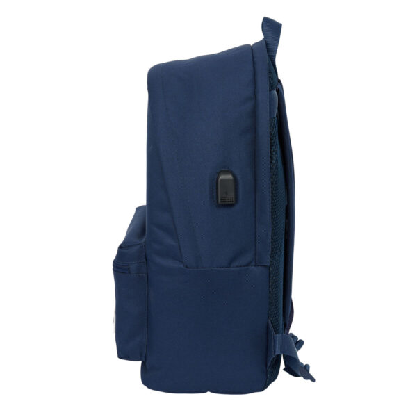 Mochila para Portátil Real Madrid C.F. Azul marino 31 x 44 x 18 cm - Imagen 2