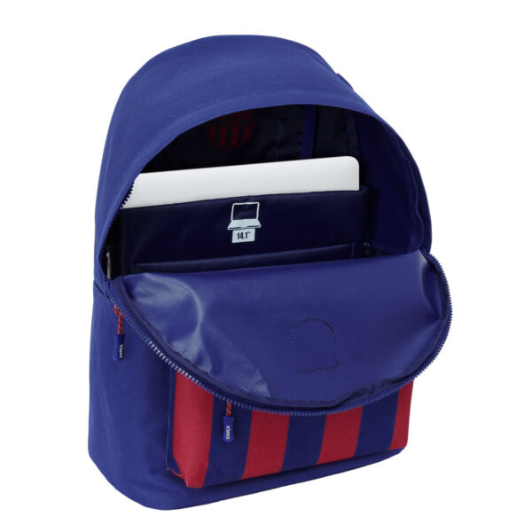 Mochila para Portátil F.C. Barcelona 24/25 Granate Azul marino 31 x 41 x 16 cm 14,1" - Imagen 2