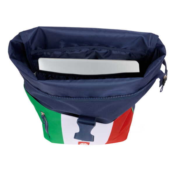 Mochila para Portátil Benetton Flag Azul marino 28 x 42 x 13 cm - Imagen 2