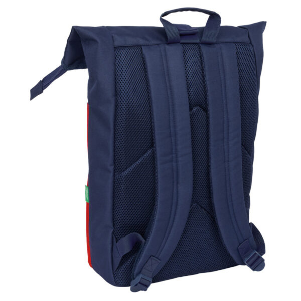 Mochila para Portátil Benetton Flag Azul marino 28 x 42 x 13 cm - Imagen 3