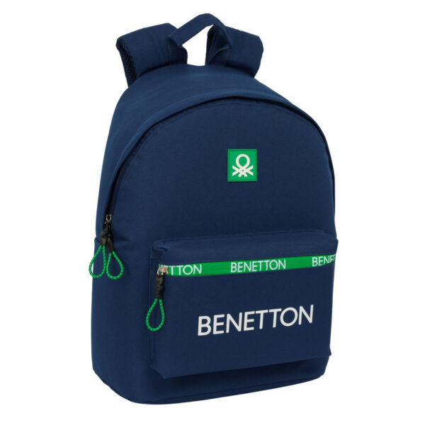 Mochila para Portátil Benetton benetton Azul marino 31 x 41 x 16 cm