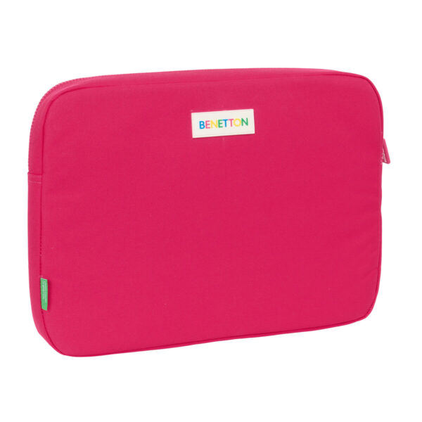 Funda para Portátil Benetton Cherry Cereza Azul marino 15,6'' 39,5 x 27,5 x 3,5 cm - Imagen 2