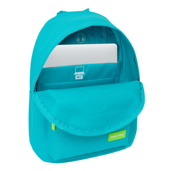 Mochila para Portátil Benetton benetton Azul 31 x 41 x 16 cm - Imagen 4