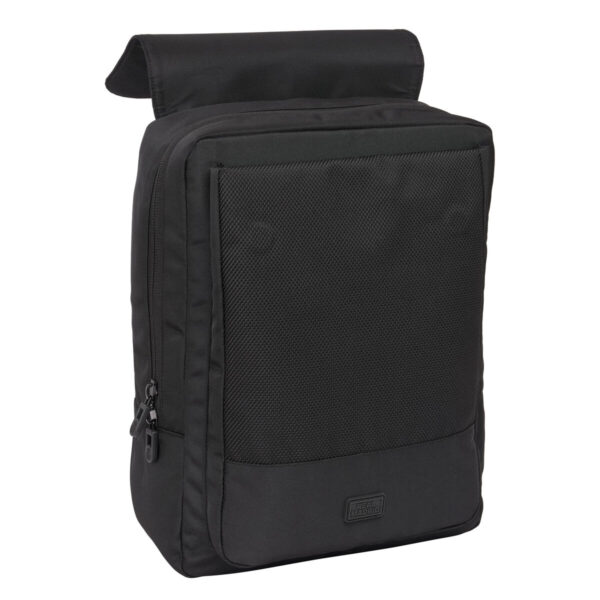 Mochila para Portátil Real Madrid C.F. Premium Negro 29 x 39 x 12 cm - Imagen 2