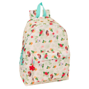Mochila para Portátil Vaiana Azul Beige 31 x 43 x 13 cm