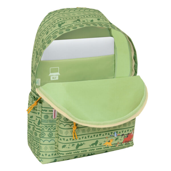 Mochila para Portátil Mufasa Verde Beige 31 x 43 x 13 cm - Imagen 2