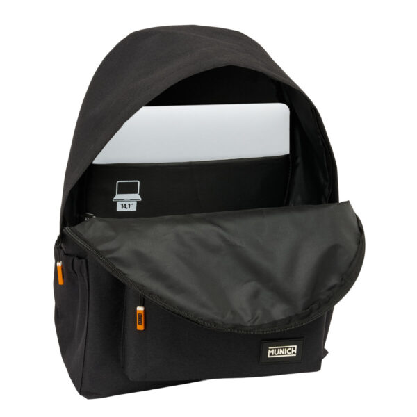 Mochila para Portátil Munich Lagoon Negro 31 x 43 x 13 cm - Imagen 4
