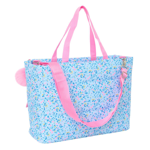 Maletín para Portátil Vicky Martín Berrocal Paraíso Azul Rosa claro 40 x 31 x 17 cm - Imagen 4
