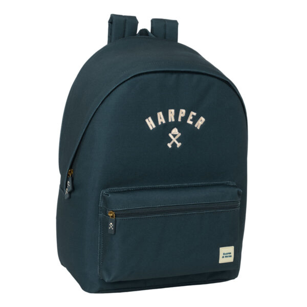 Mochila para Portátil Harper & Neyer Azul marino 31 x 44 x 18 cm