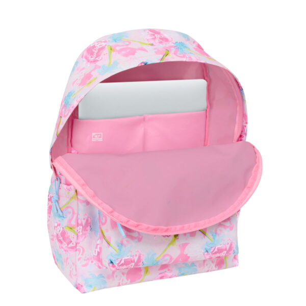 Mochila para Portátil Barbie Painterly Rosa Azul cielo 31 x 43 x 13 cm - Imagen 2
