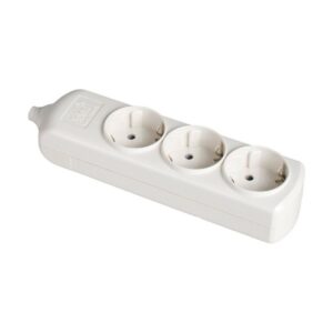 Regleta Enchufes 3 Tomas sin Interruptor Solera 8003 3500 W 250 V 16 A