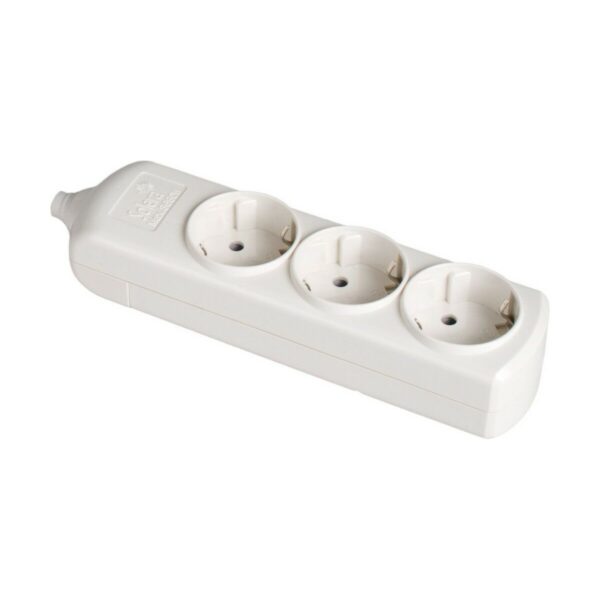 Regleta Enchufes 3 Tomas sin Interruptor Solera 8003 3500 W 250 V 16 A